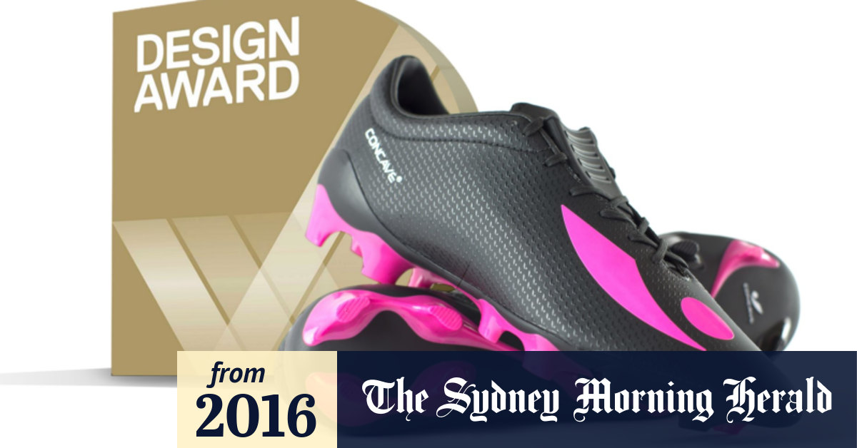 Concave volt football boots top